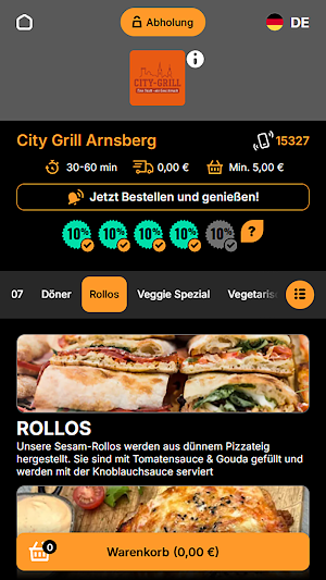 City-Grill Screenshot 2