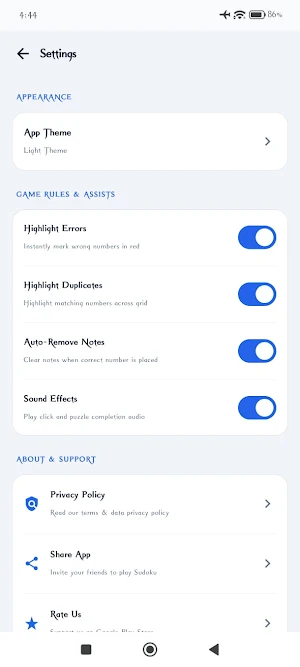 Sudoku - Classic Logic Puzzle Screenshot 1