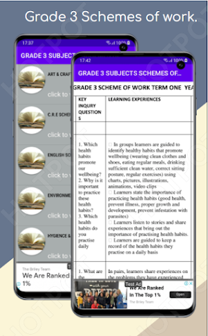 Grade 3 All Schemes of Work. Screenshot 2