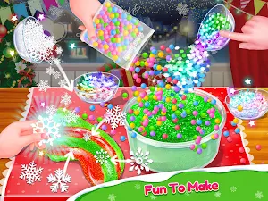 Christmas Slime Party - Crazy Slime Fun Screenshot 1