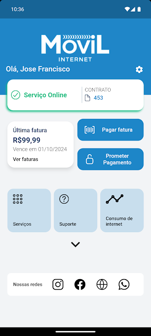 Movil Internet Screenshot 1