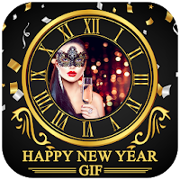 Happy New Year Photo Frame : N