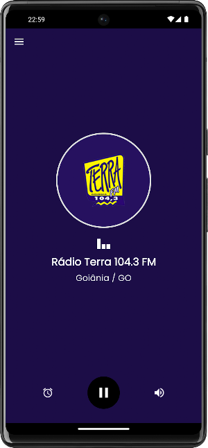 Rádio Terra 104.3 FM - Goiânia Screenshot 1