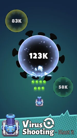 Virus Shooting -  Blast it Screenshot 1