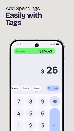 Clarity: Daily Budget Tracker Screenshot 1