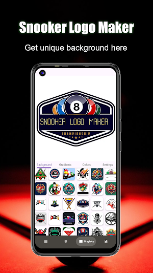 Snooker Logo Maker Screenshot 2