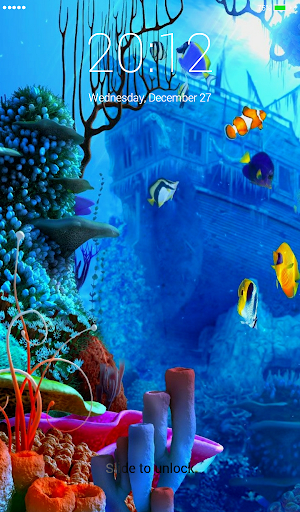 Aquarium 4K Lock Screen Screenshot 2