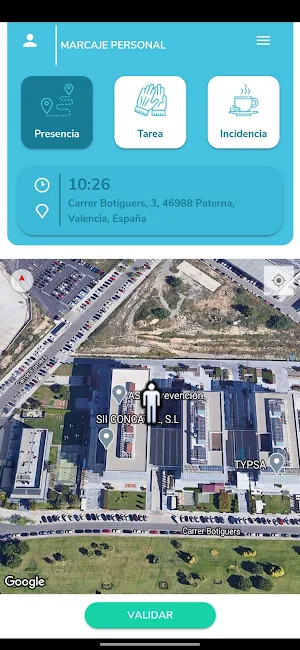 Gregal Marcaje Presencia Screenshot 1