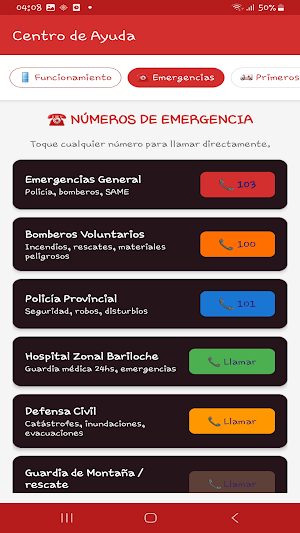AlertaBariloche Screenshot 3