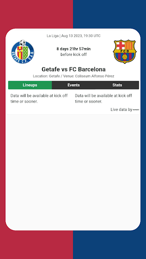 Barcelona Matches Screenshot 3