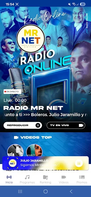 Radio Mr Net Screenshot 2