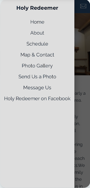 Holy Redeemer - Menominee, MI Screenshot 1