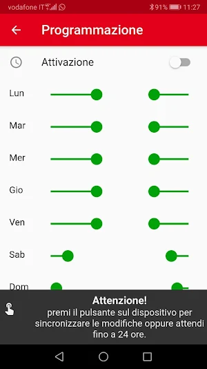 IoTicontrollo Screenshot 2