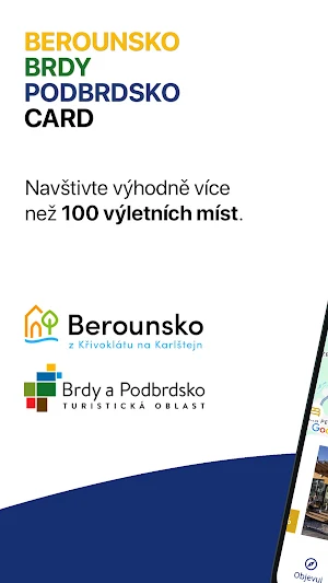Berounsko Brdy Podbrdsko CARD Screenshot 0