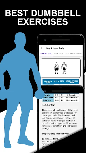 Dumbbell Workouts Screenshot 3