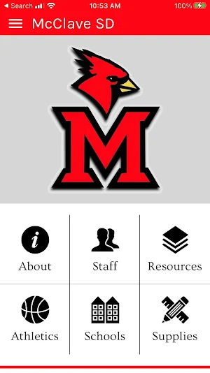 McClave School District Screenshot 0