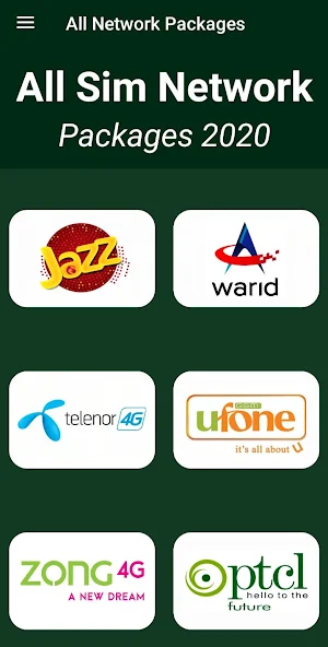 All Network Packages 2021 Screenshot 0