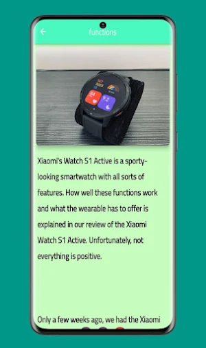 Xiaomi Watch s1 Active Guide Screenshot 3