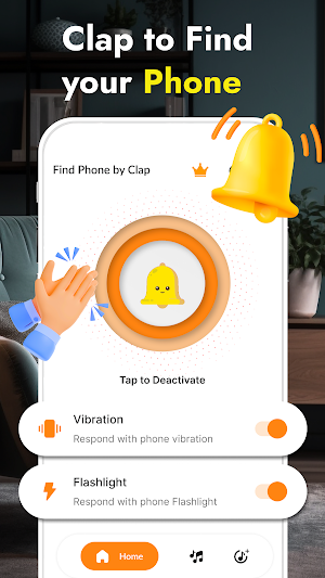 Find My Phone By Clap & Flash Screenshot 3