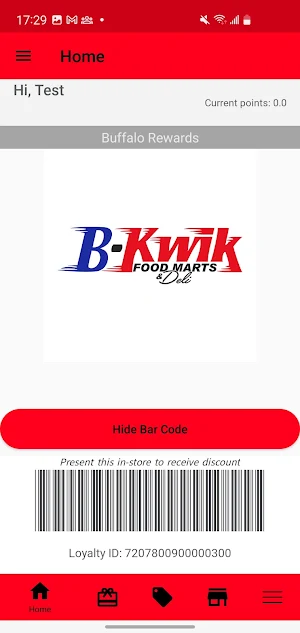 Buffalo Rewards Screenshot 1