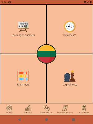 Numbers in Lithuanian language Screenshot 3
