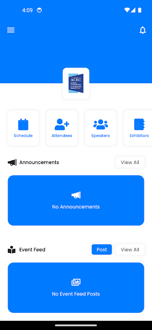 ACEC Events Screenshot 1