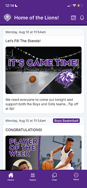 TKA Lions Athletics Screenshot 0