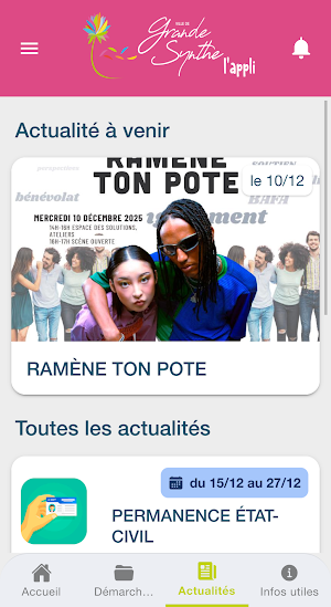 Grande-Synthe, l'appli Screenshot 2