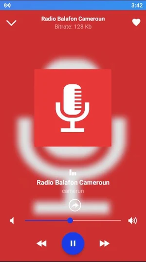 Radio for Balafon Cameroun Screenshot 2