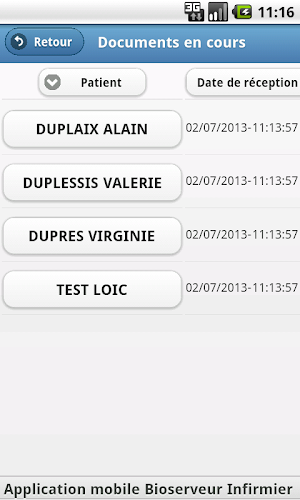 Bioserveur Infirmier Screenshot 1