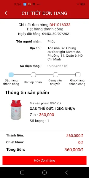 BIEN DONG GAS Screenshot 1