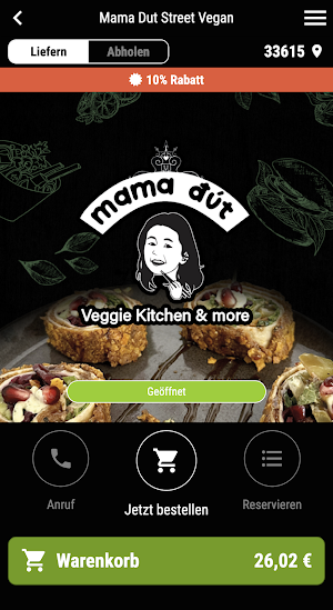 Mama Dut Street Vegan Screenshot 0