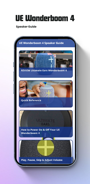 UE Wonderboom 4 Speaker Guide Screenshot 0