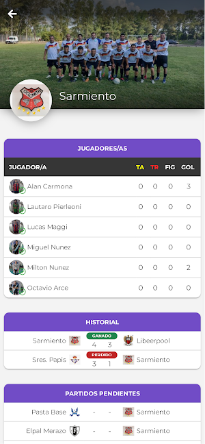 Baby Fútbol Oficial - Femenino Screenshot 1
