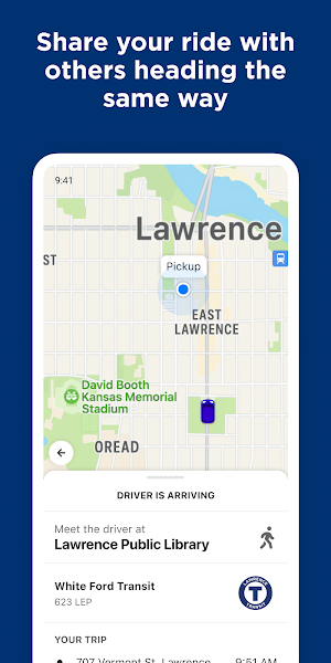 Lawrence Transit On Demand Screenshot 2