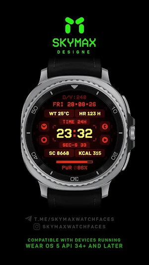 NukaBot 2000 Watch Face Screenshot 1