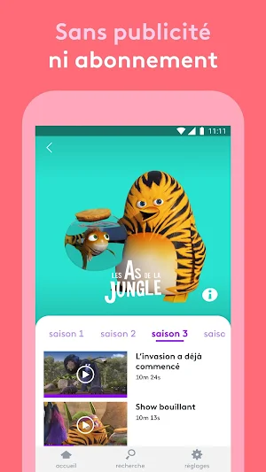 Okoo - dessins animés et vidéos pour les enfants Screenshot 1