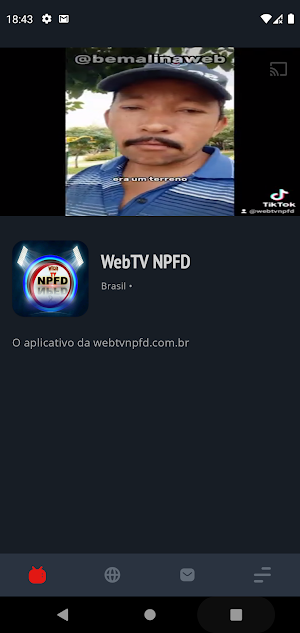 WebTV NPFD Screenshot 2