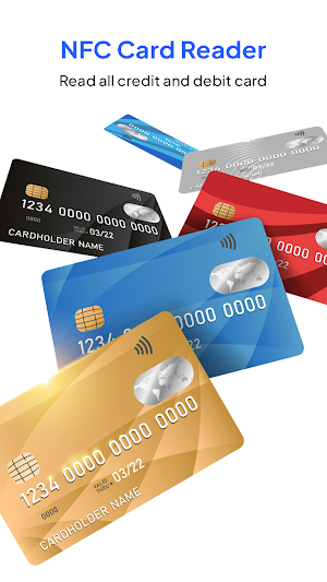 NFC : Credit Card Reader Screenshot 0