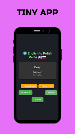 Polish Verbs Screenshot 2