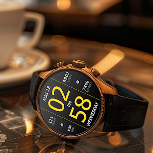 Key WF33 Digital Watch Face Screenshot 3
