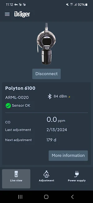 Gas Detection Assist Screenshot 1