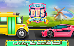 Supercar and Bus Washing Salon Screenshot 0