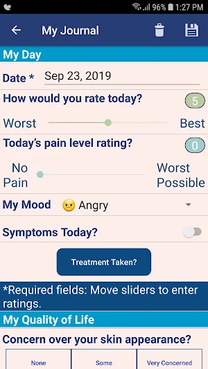 My Skin Cancer Manager Screenshot 2