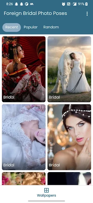 Foreign Bridal Photo Poses Screenshot 1