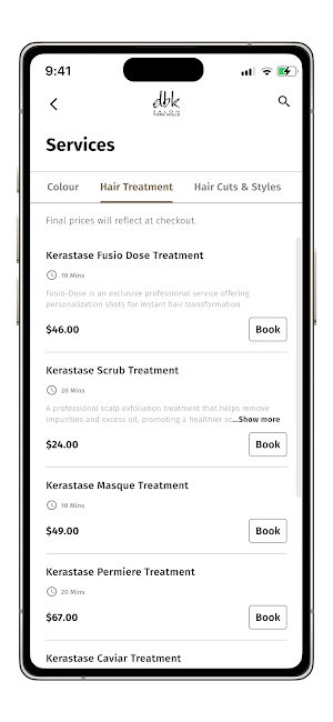 dbk Salon Screenshot 2