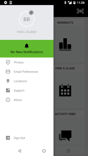 DAC Fitness Screenshot 2