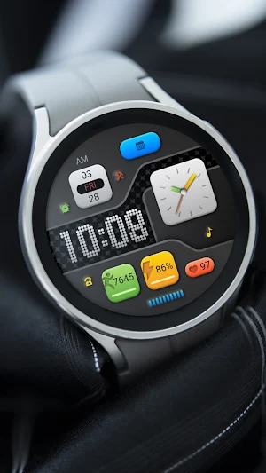 AZKin Watch ColorfulIsland Screenshot 1