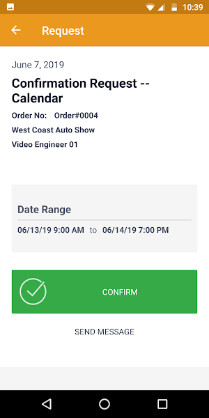 R2 Labor Crew Portal Screenshot 2