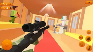 Blocky American: Gangster Shooting Criminal Screenshot 3